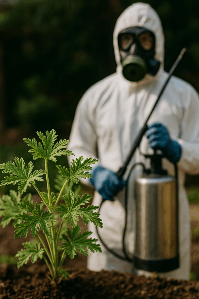 Citronela ou dedetização ?